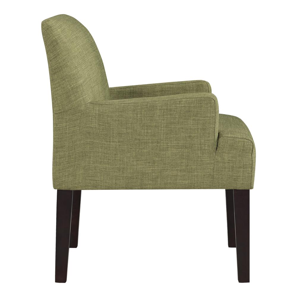 Main Street Guest Chair in Green Fabric, MST55-M17. Picture 5