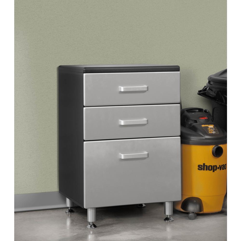 Tuff Stor 24206 Garage Storage Cabinet with Two Doors and Three Drawers. Picture 2