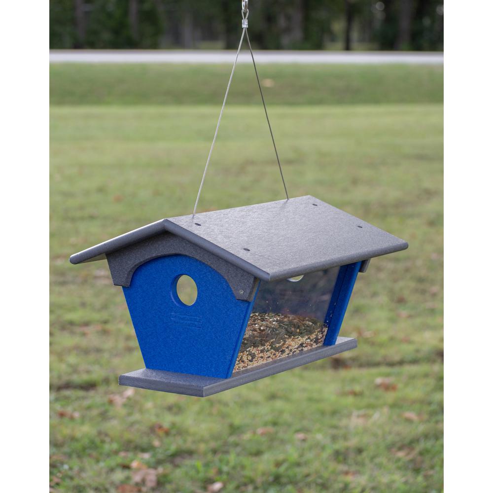 Blue Bird Feeder Made with High Density Poly Resin. Picture 9