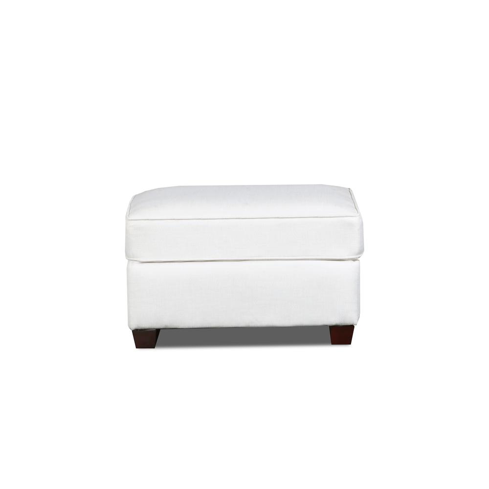 Living Room Relay Linen Ottoman. Picture 7