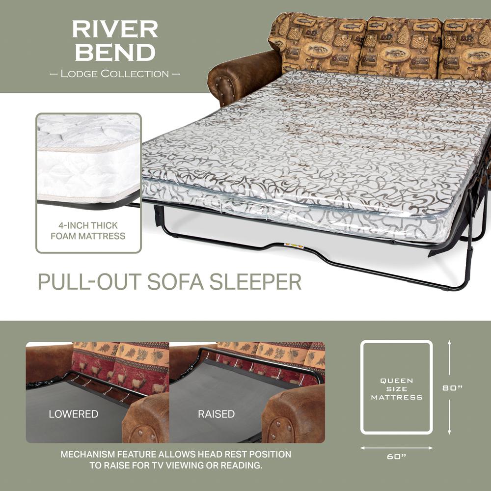 River Bend Sleeper Sofa. Picture 3