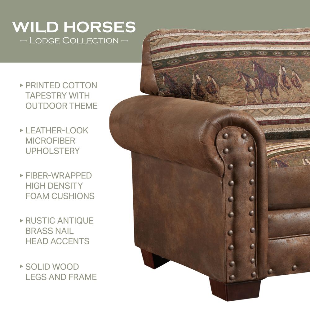 Wild Horses - Sleeper Sofa. Picture 4