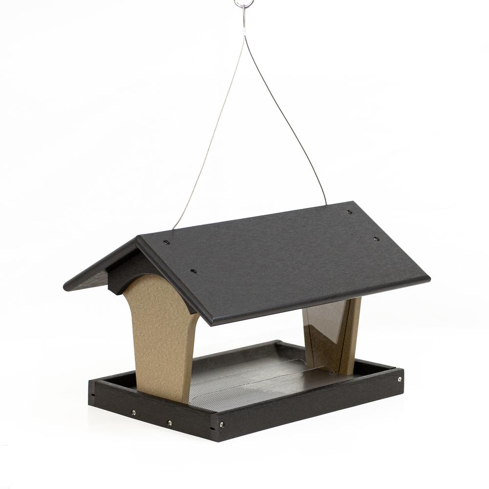 Hopper Bird Feeder Made with High Density Poly Resin. Picture 7