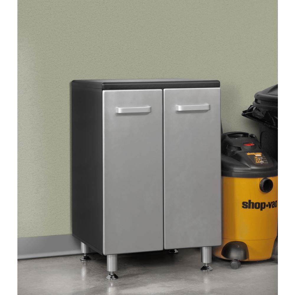 Tuff Stor 24206 Garage Storage Cabinet with Two Doors and Three Drawers. Picture 4