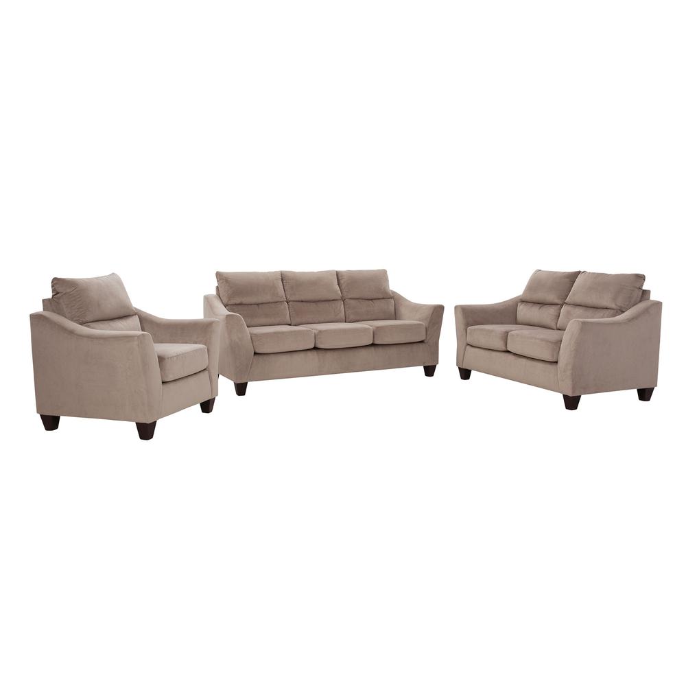 American Furniture Classics Model 8-010-A164V2 Modern Mocha Sofa. Picture 8