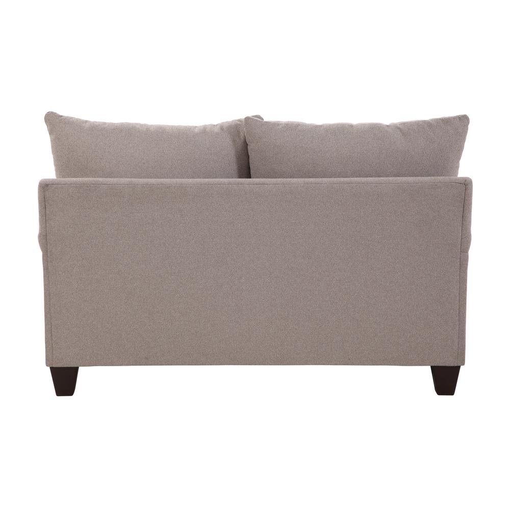 American Furniture Classics Woven Chenille Loveseat 4 Accent Pillows. Picture 8