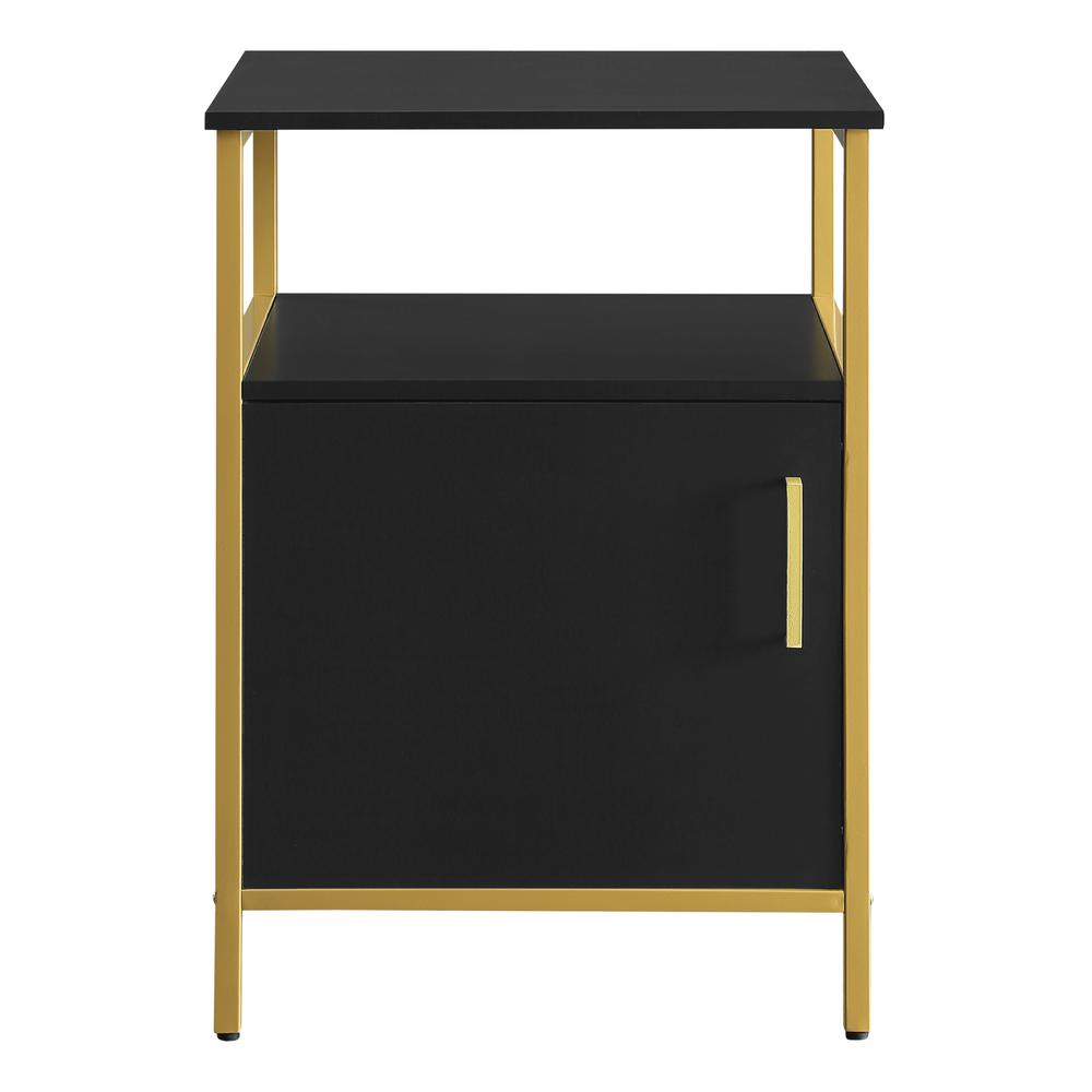 Modern Life-Black-Utility Table-Printer Stand with Storage, MDRUS-BK. Picture 5