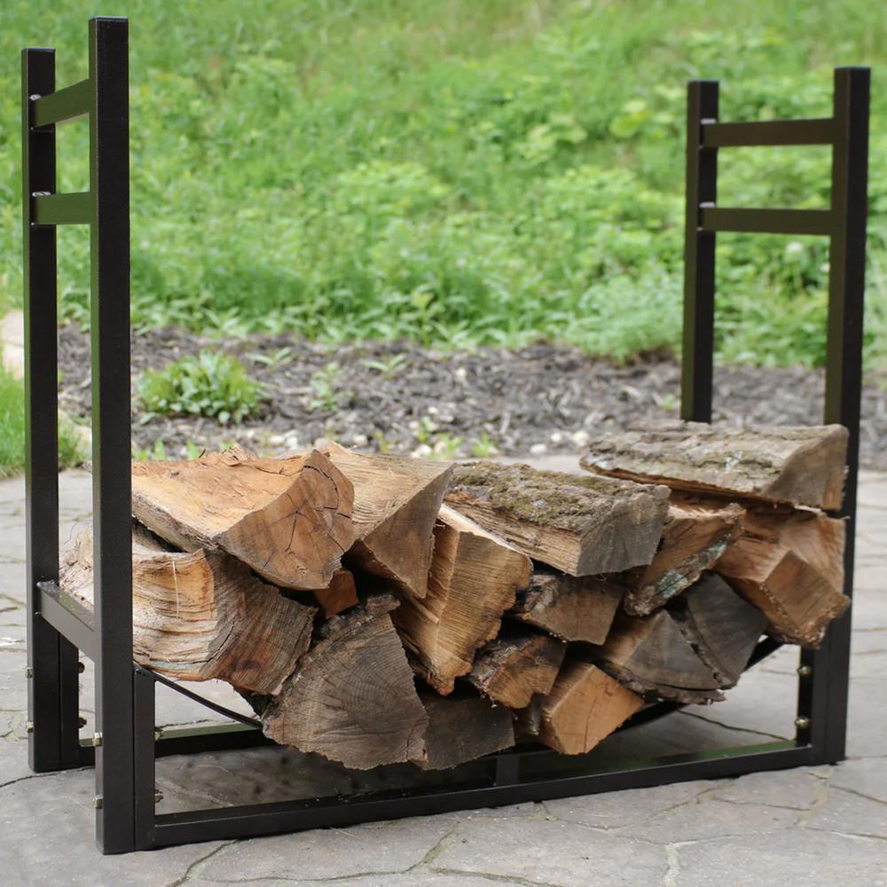 Outdoor Leisure Products Decorative Steel Log Holder. Picture 1