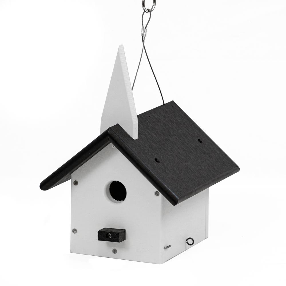 Church Wren Bird House Made of High Density Poly Resin. Picture 1