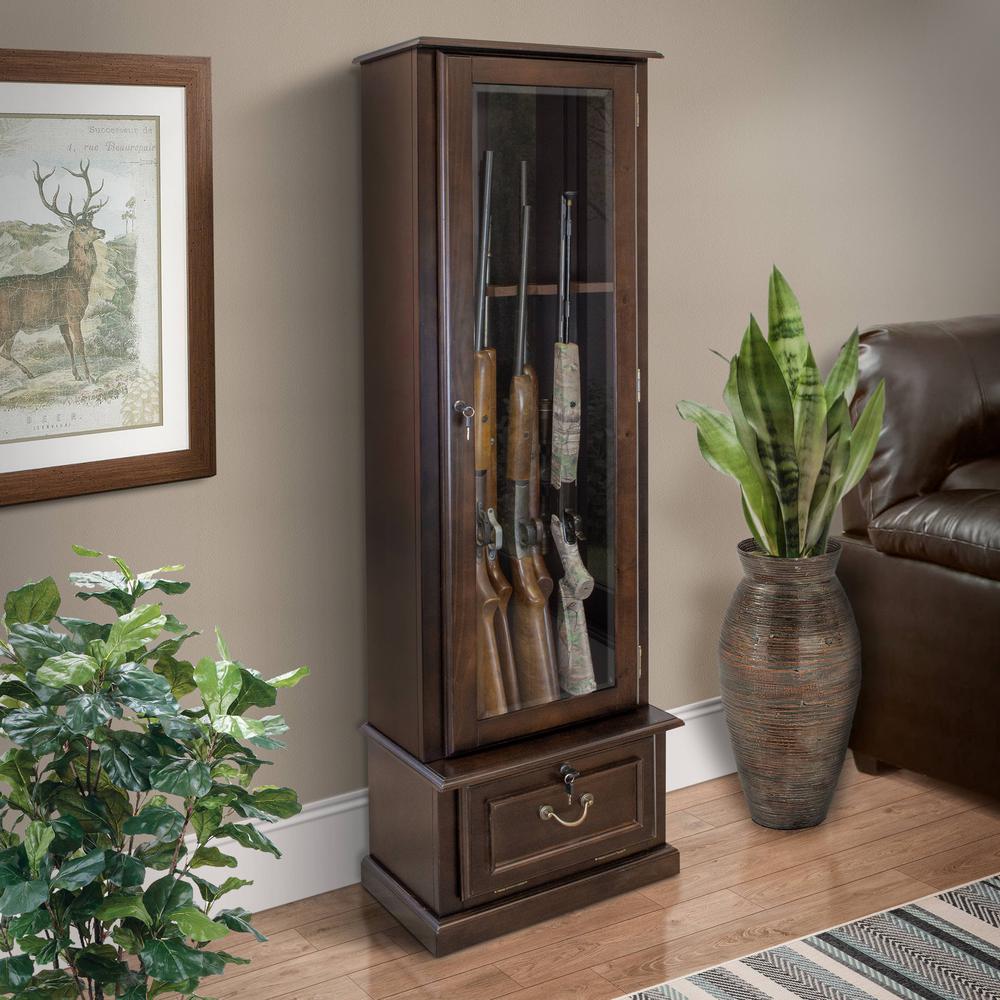 American Furniture Classics Model 650, 8 Gun Cabinet. Picture 2