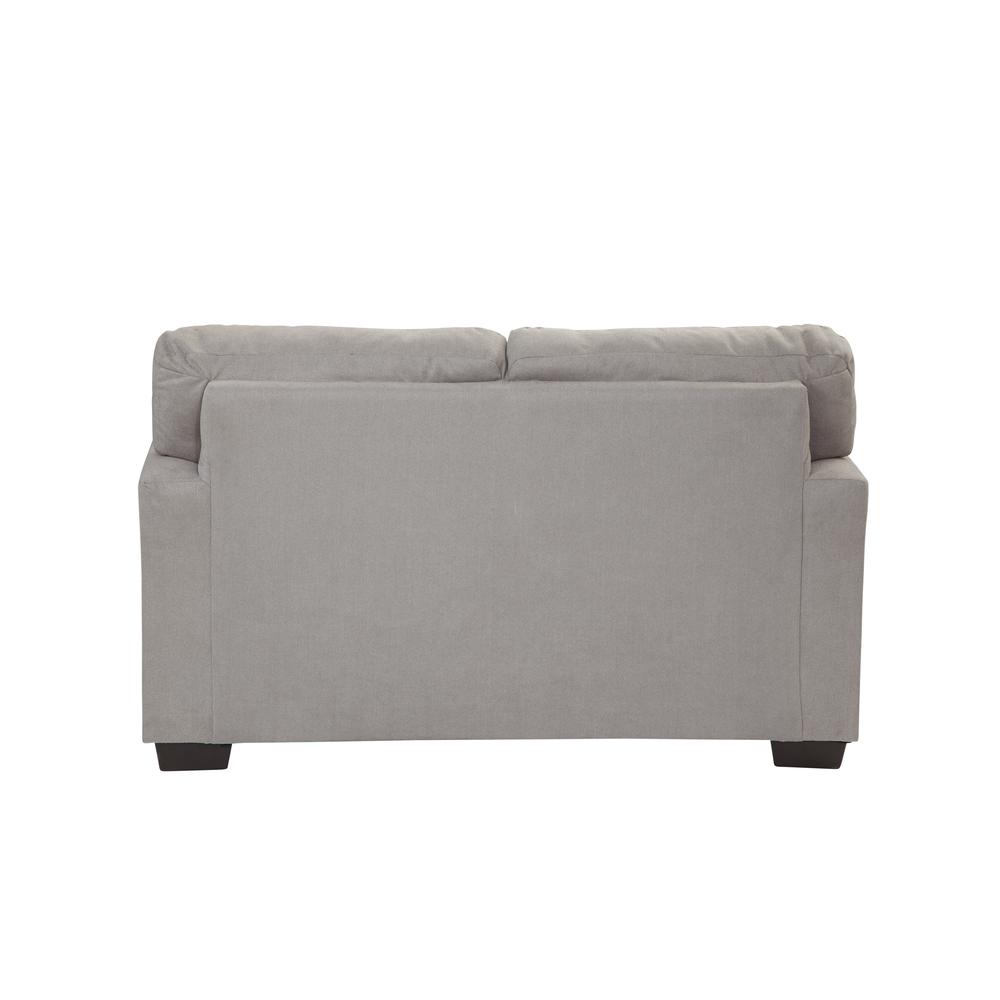 Flared Arm Miranda Loveseat with Two Pillows. Picture 2