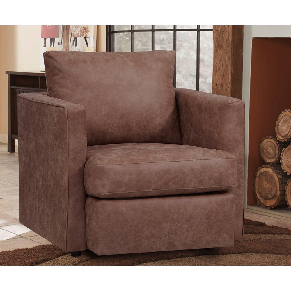 American Furniture Classics Urban Loft Model 8-030B-S298V7 Upholstered Arm Chair. Picture 4