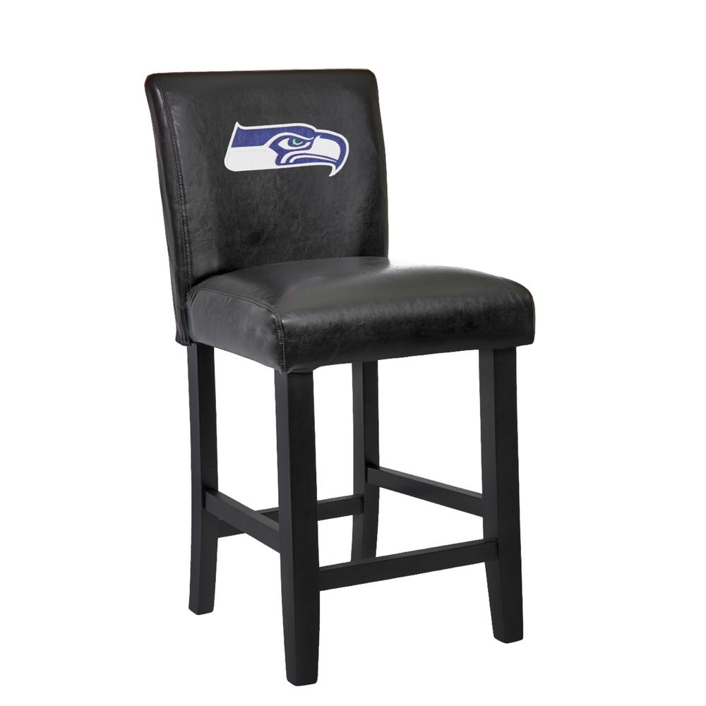Seattle Seahawks 24SS Official NFL Licensed 24 inch Parsons Bar Stools (sold 2/carton). Picture 2