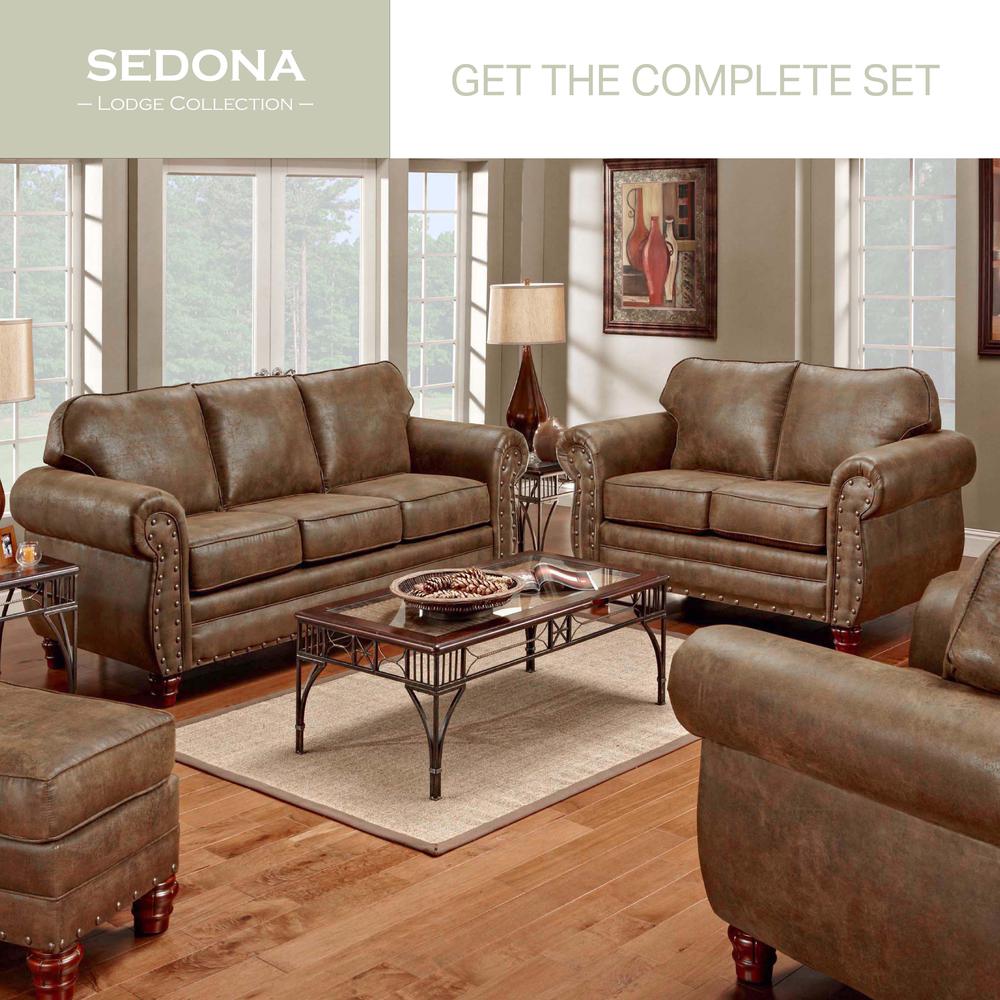 Sedona Arm Chair with Matching Ottoman. Picture 8