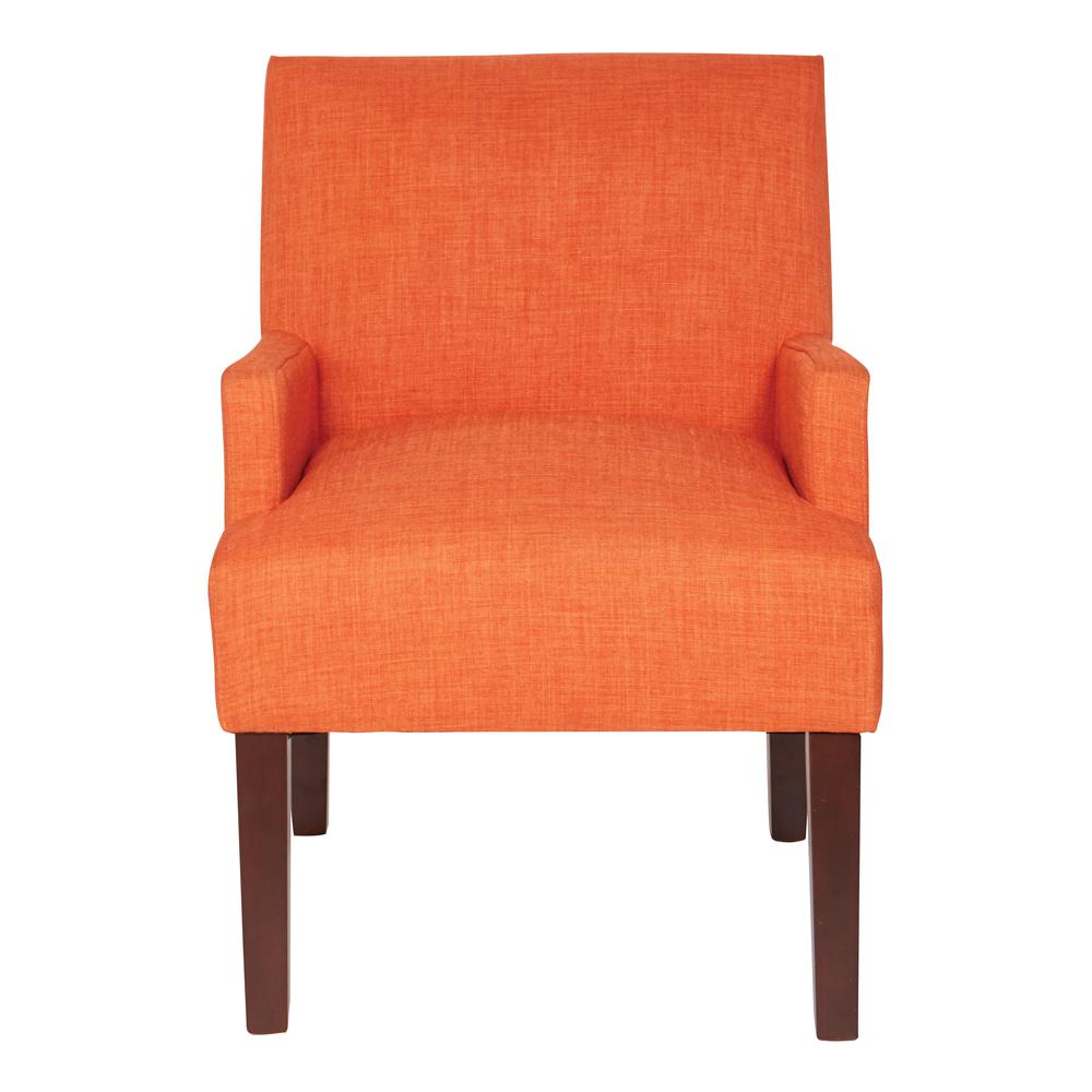 Main Street Guest Chair in Tangerine Fabric, MST55-M5. Picture 4