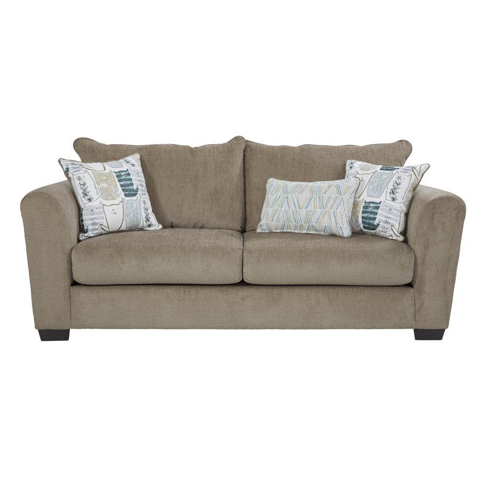 American Furniture Classics Model 8-010-A89V2 Soft Green Chenille Sofa. Picture 9