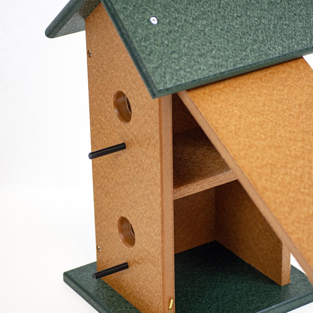Double Bird House Made of High Density Poly Resin. Picture 5