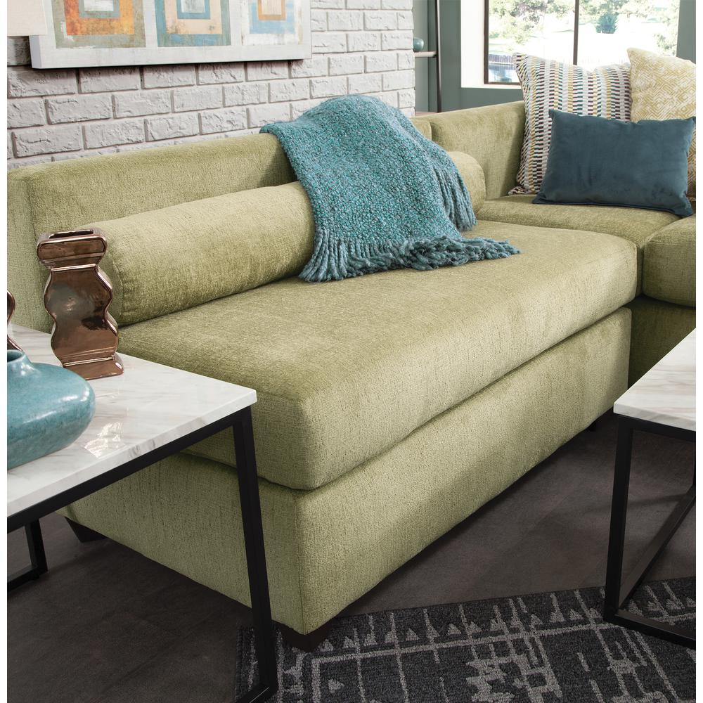 Urban Green Armless Loveseat. Picture 8