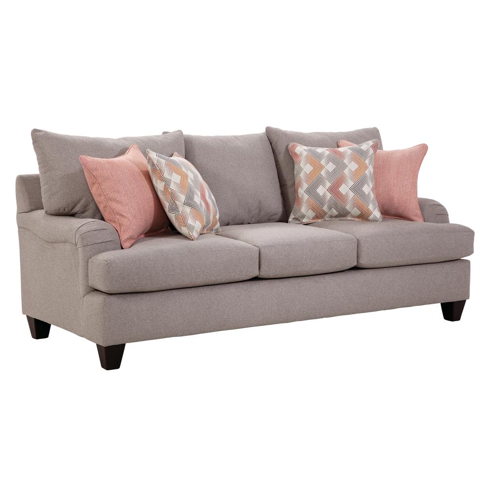 American Furniture Classics Arm Sofa with 4 Accent Pillows. Picture 2