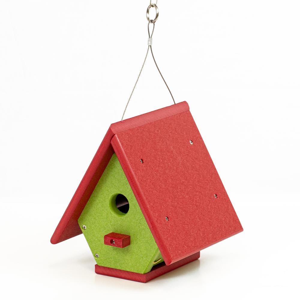 Wren Bird House Made of High Density Poly Resin. Picture 1
