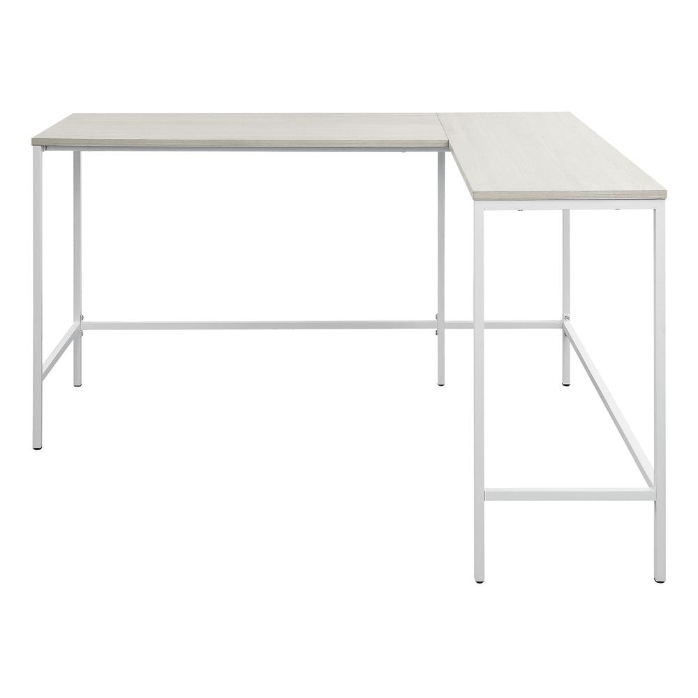 Contempo L-shaped Desk in White Oak Finish, CNT41-WK. Picture 5
