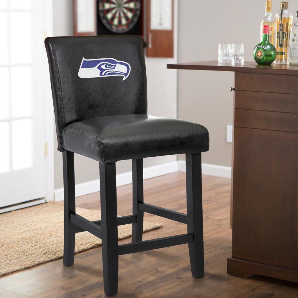Seattle Seahawks 24SS Official NFL Licensed 24 inch Parsons Bar Stools (sold 2/carton). The main picture.
