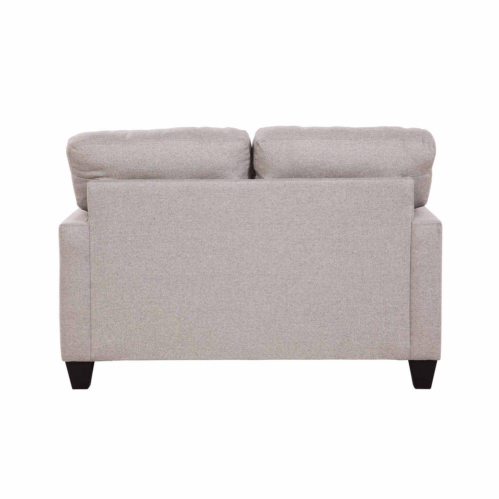American Furniture Classics Loveseat with Two Accent Pillows. Picture 6