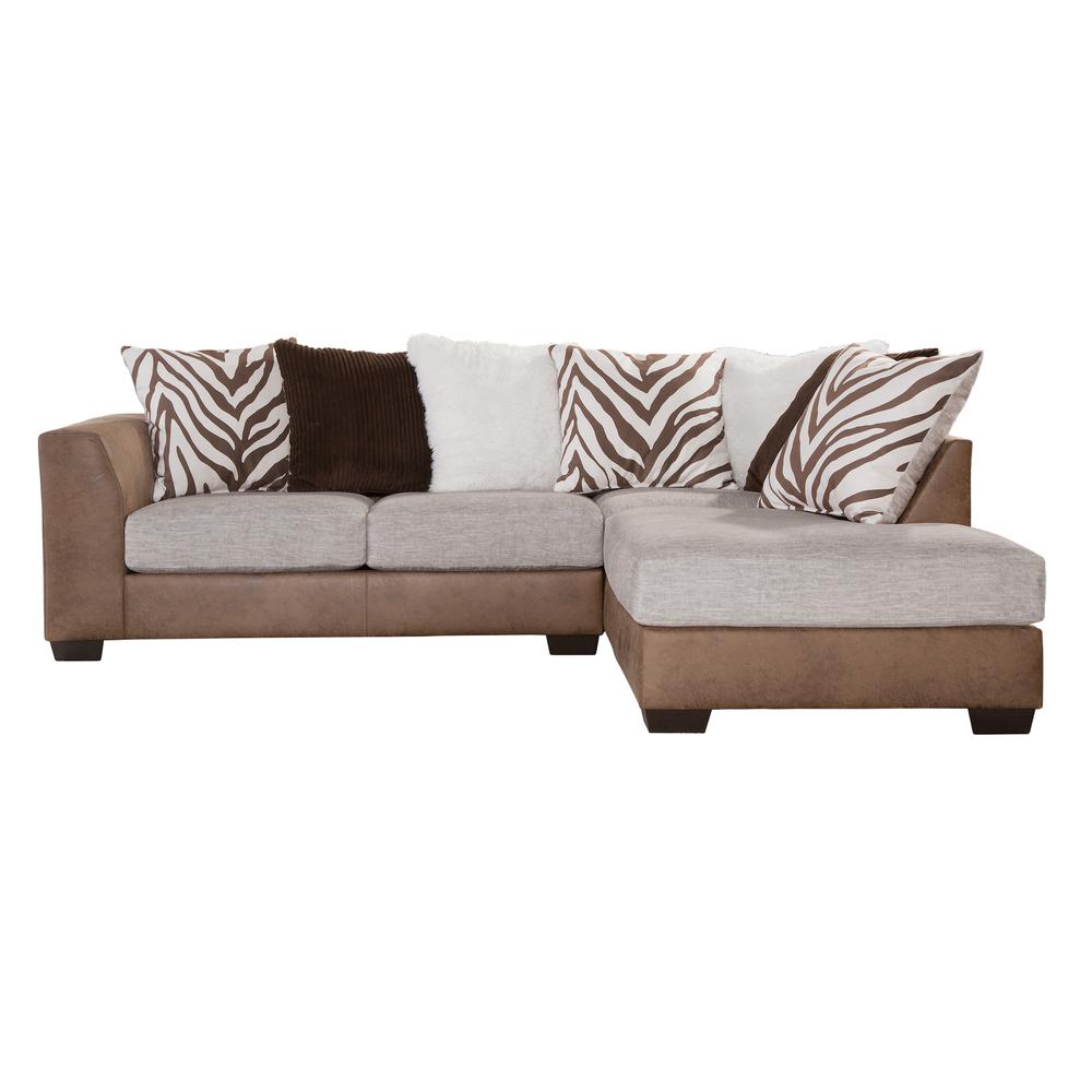 Mid Century Modern Accent Sofa /Living Room Sofa Sectional Sofa - White