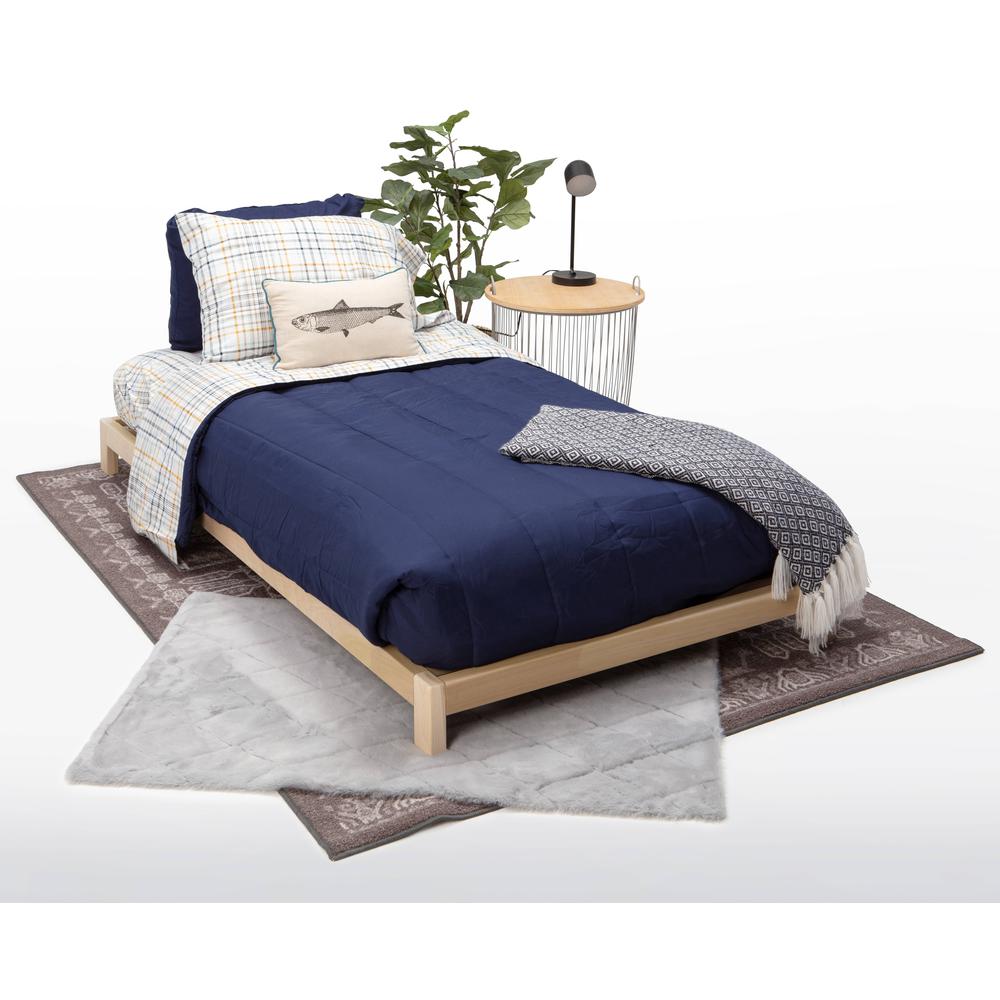American Furniture Classics Model TWIN PLATFORM Twin Size Platform Bed. Picture 1