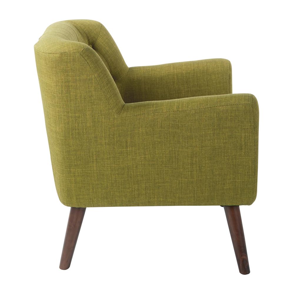 OS Home and Office Furniture Model MLL51-M17 Green Mid Century Lounge Chair. Picture 3