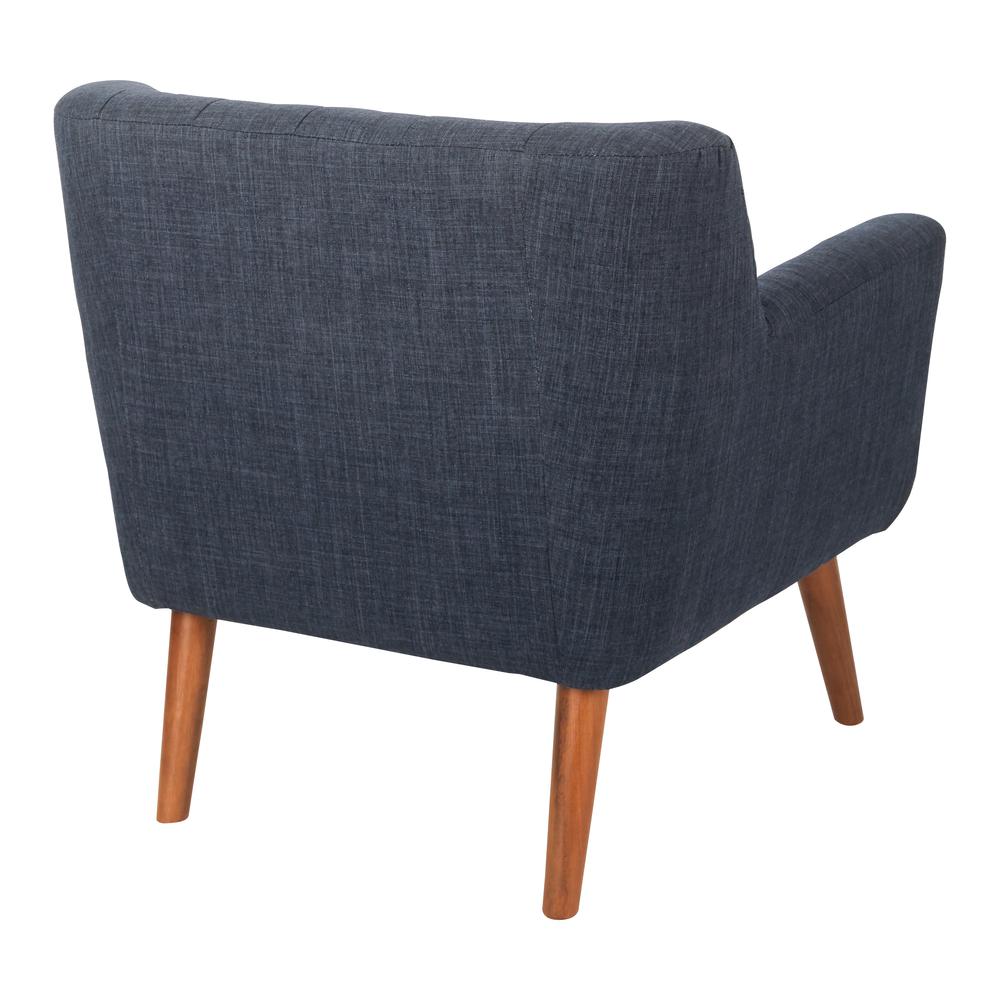 OS Home and Office Furniture Model MLL51-M19 Navy Blue Mid Century Lounge Chair. Picture 5