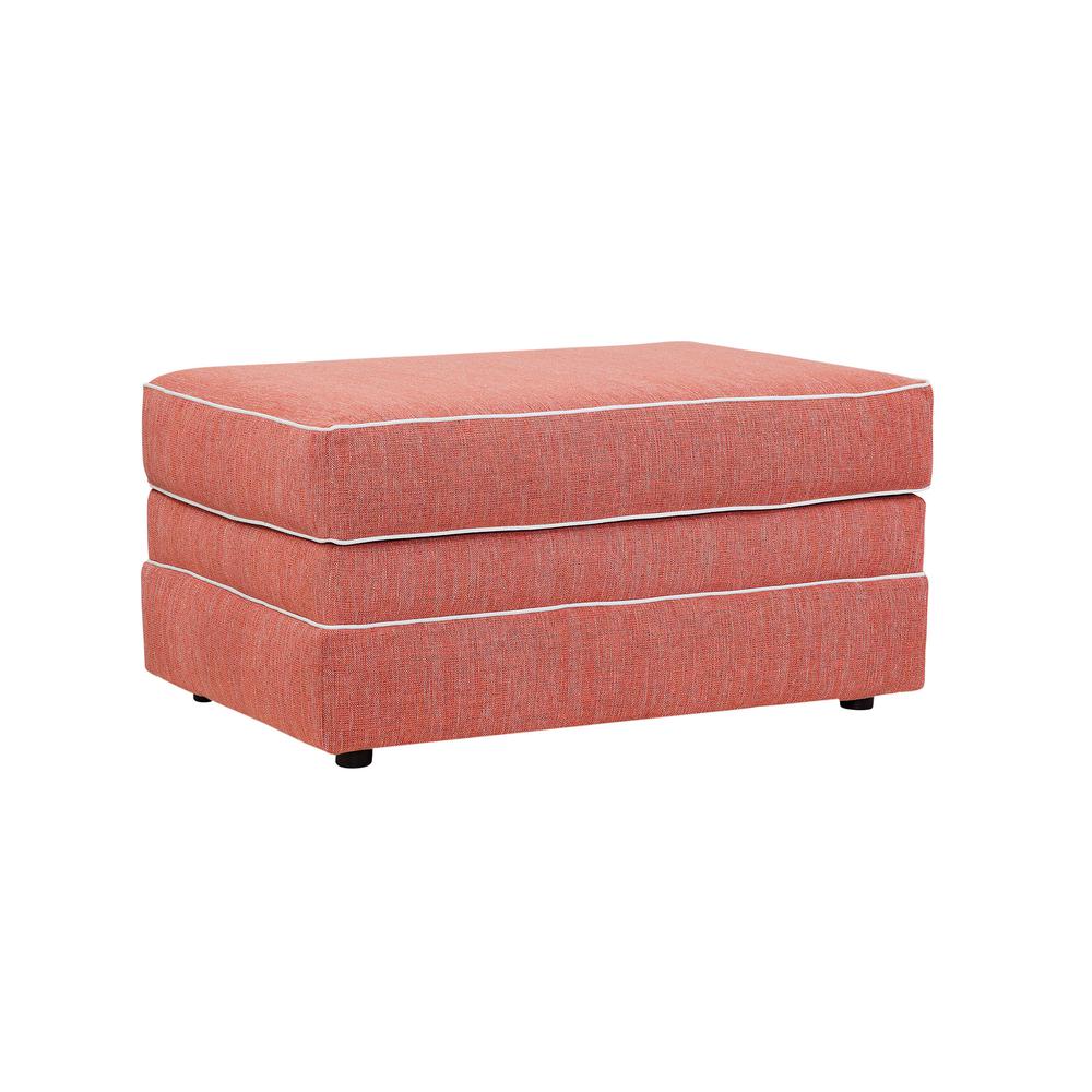 American Furniture Classics Coral Springs Model 8-080-S260C Upholstered Ottoman. Picture 1