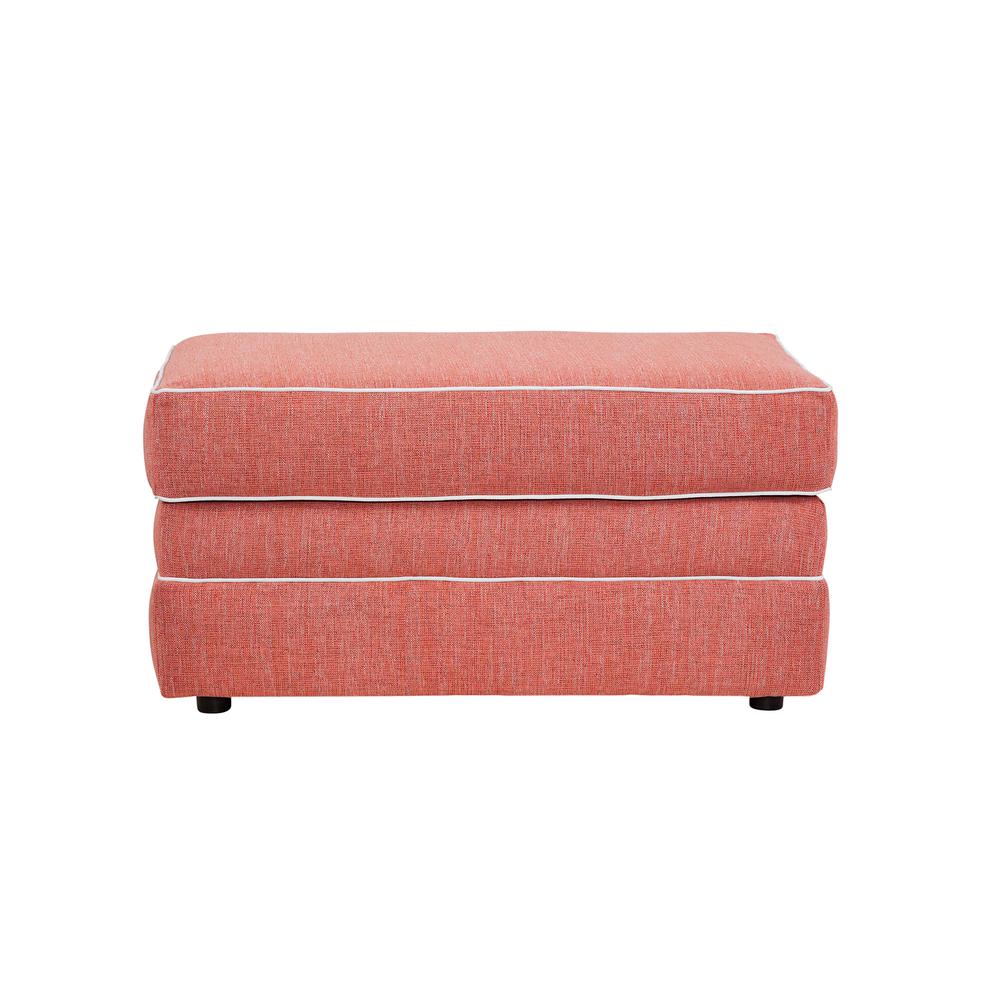 American Furniture Classics Coral Springs Model 8-080-S260C Upholstered Ottoman. Picture 4