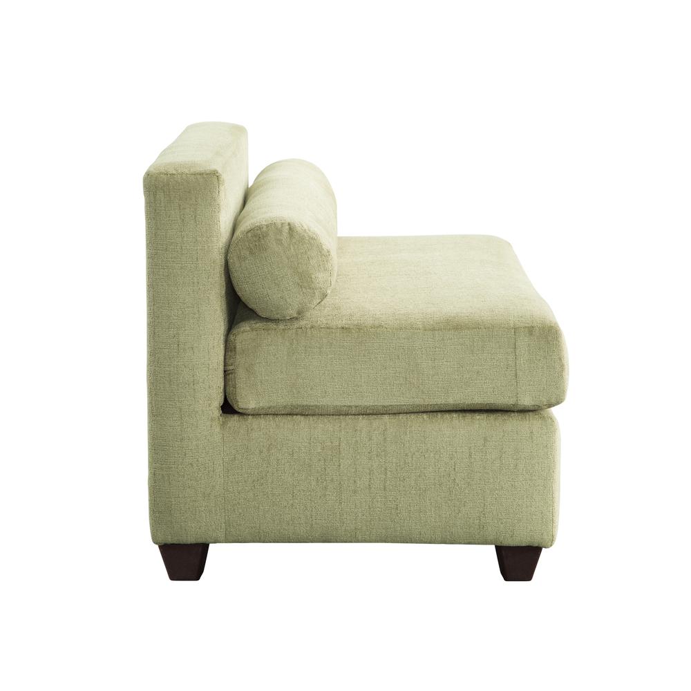 Urban Green Armless Loveseat. Picture 3