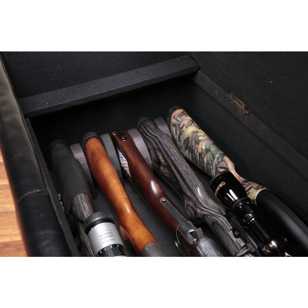 502 Gun Concealment Bench - dark brown. Picture 3