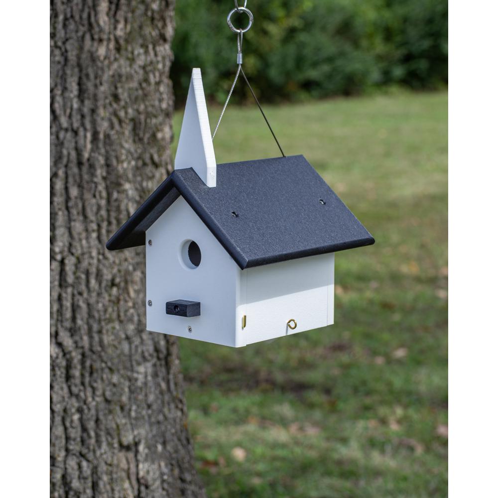Church Wren Bird House Made of High Density Poly Resin. Picture 8