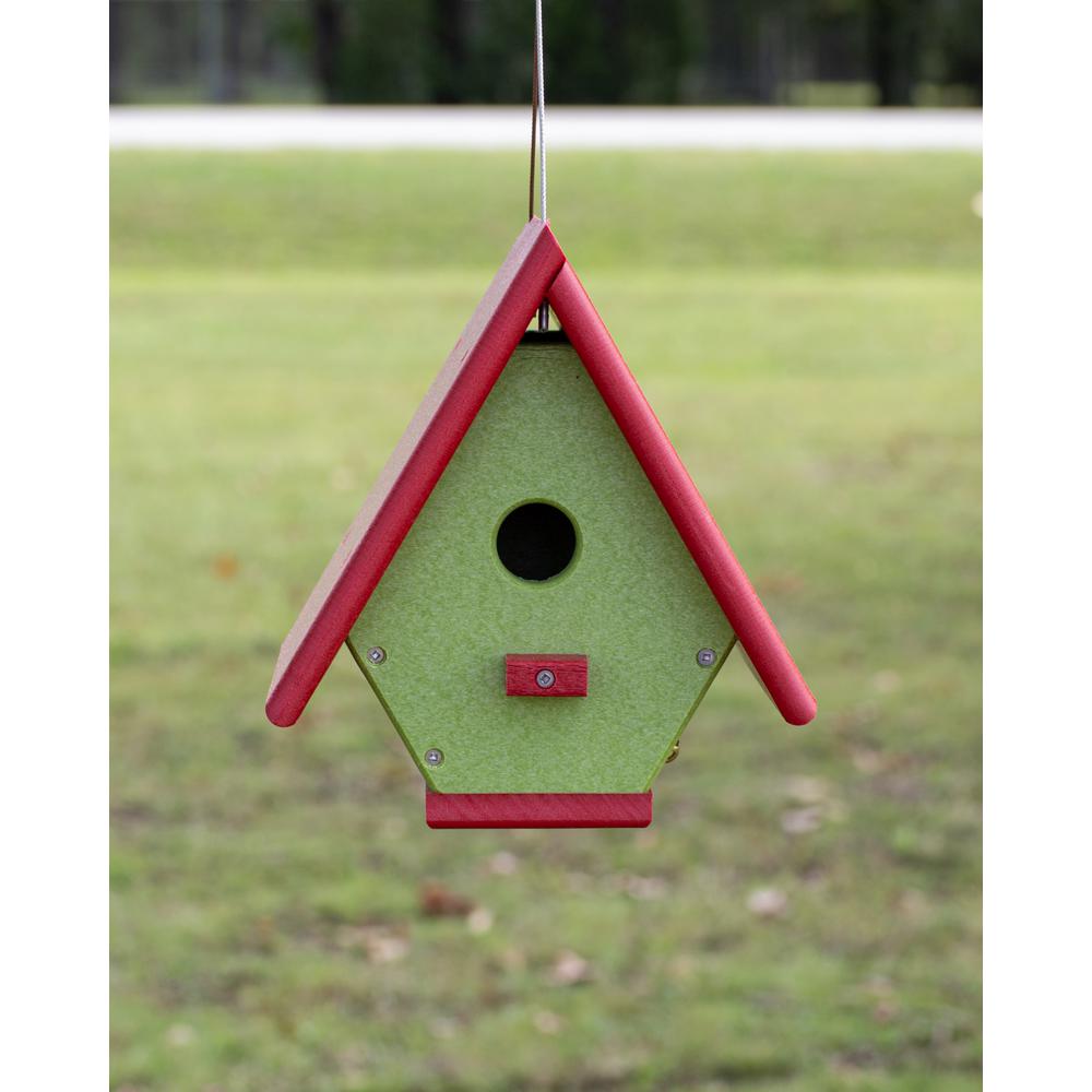 Wren Bird House Made of High Density Poly Resin. Picture 5