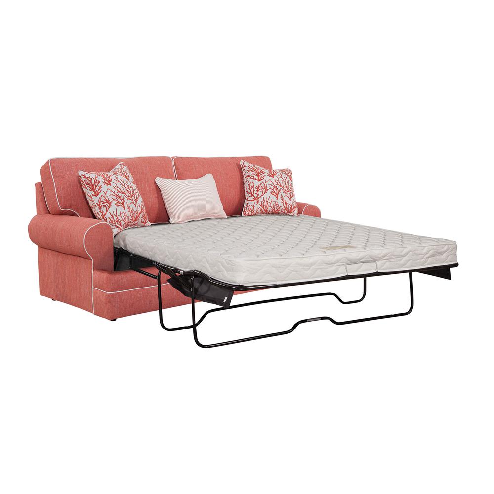 American Furniture Classics Coral Springs Model 8-040-S260C Sleeper Sofa with Three Matching Pillows. Picture 5