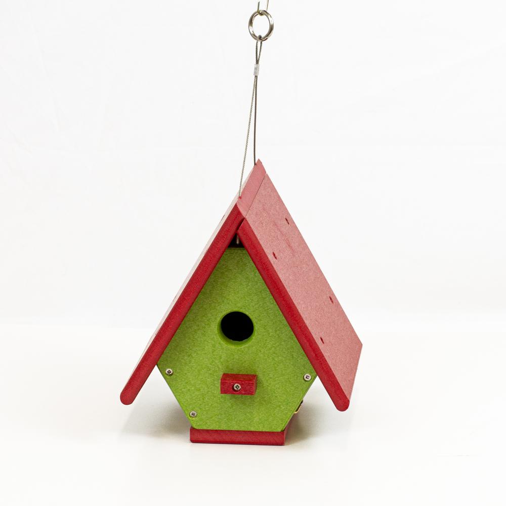 Wren Bird House Made of High Density Poly Resin. Picture 6