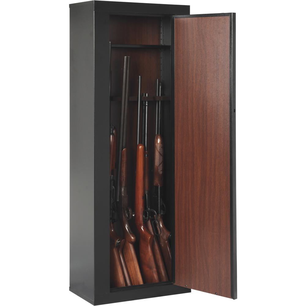 Gun Metal Cabinet, Black. Picture 2