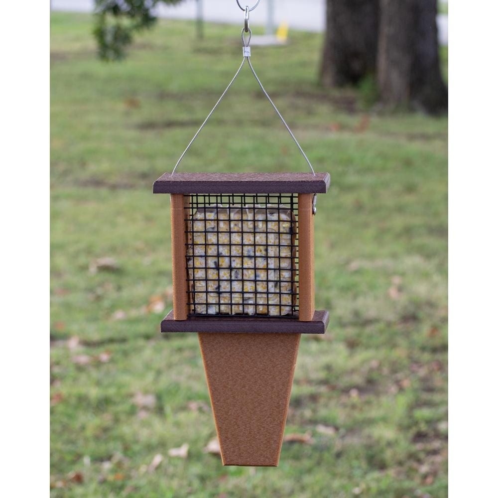 Tail Prop Suet Bird Feeder Made with High Density Poly Resin. Picture 6