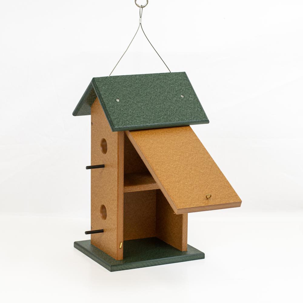 Double Bird House Made of High Density Poly Resin. Picture 4