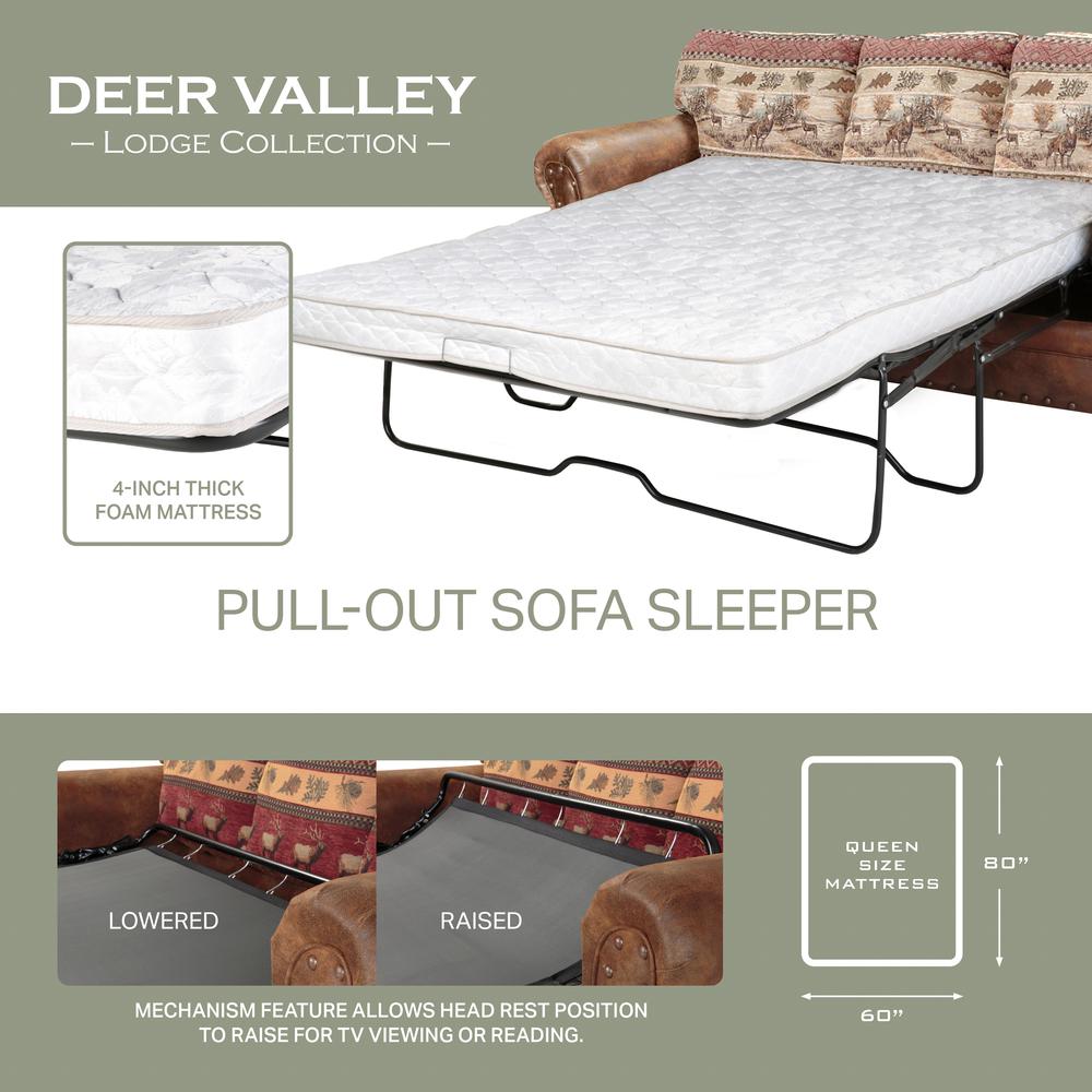 Deer Valley - 4 Pc Set with Sleeper. Picture 3