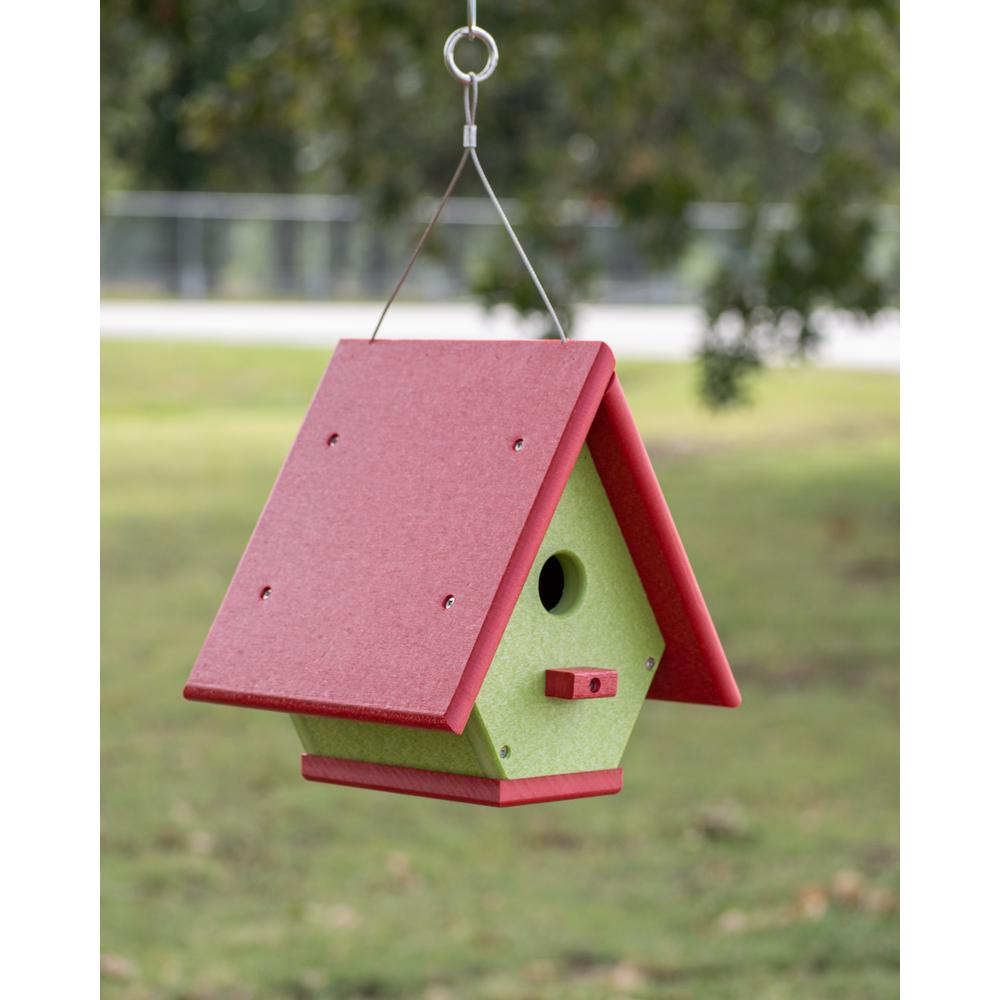 Wren Bird House Made of High Density Poly Resin. Picture 7