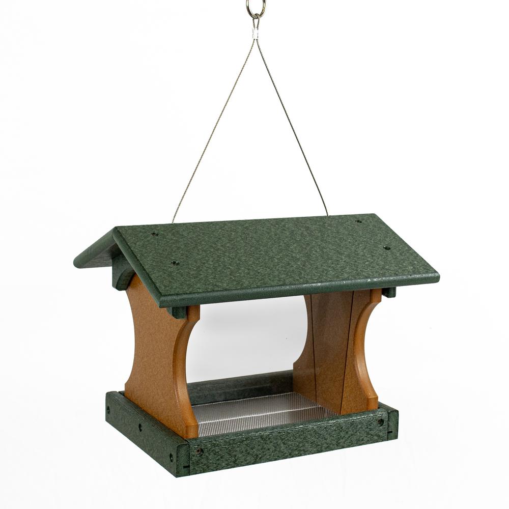 Small Bird Feeder Made with High Density Poly Resin. Picture 1