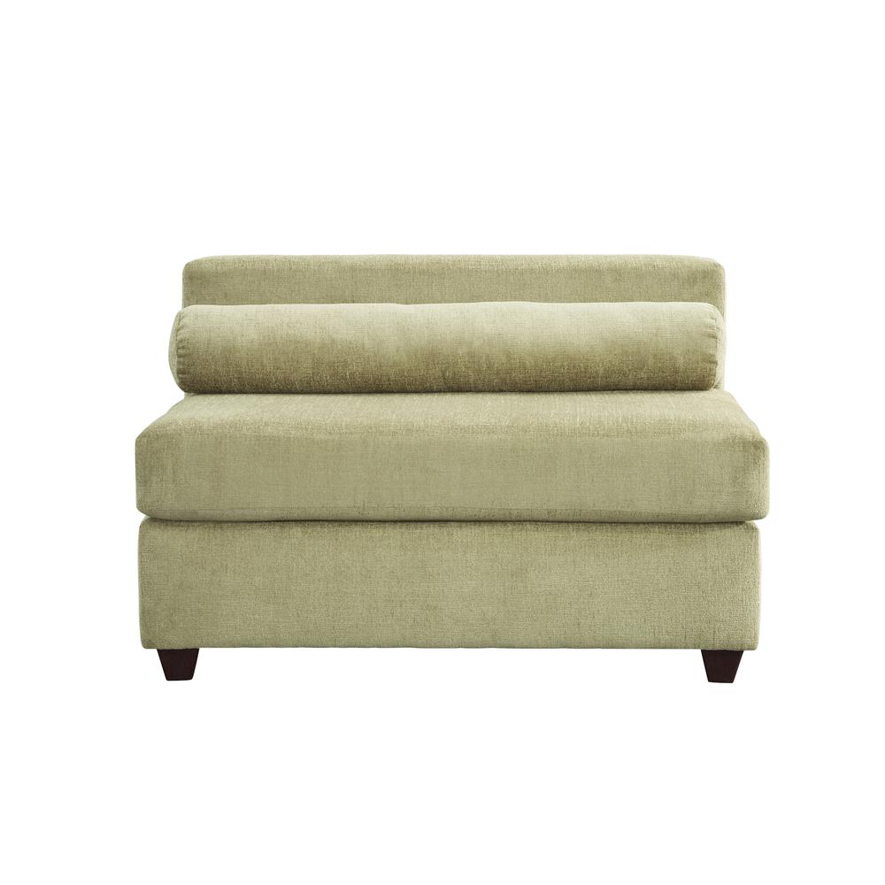Urban Green Armless Loveseat. Picture 2