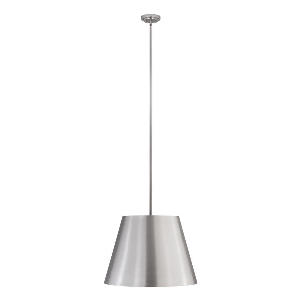 Lilly 1 Light Pendant, Brushed Nickel. Picture 1