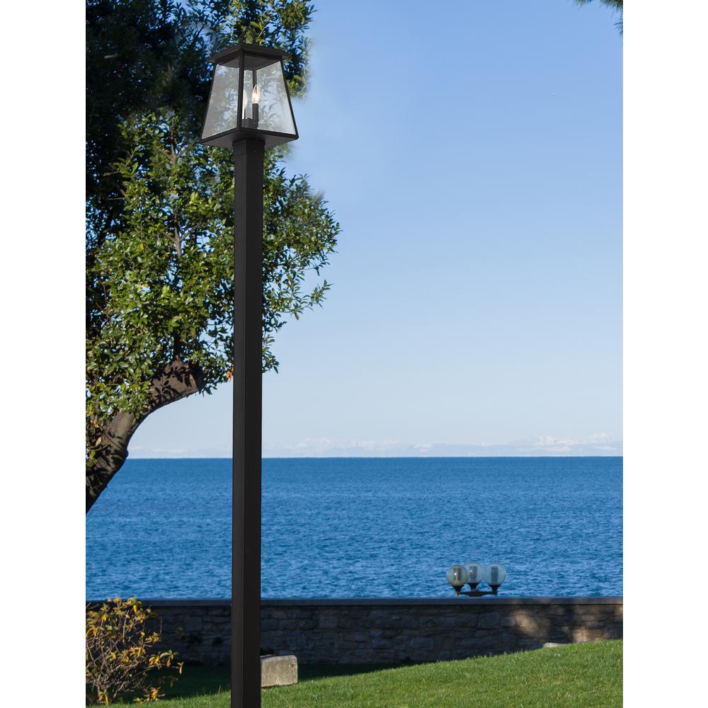 4 Light Outdoor Post Mounted Fixture. Picture 8