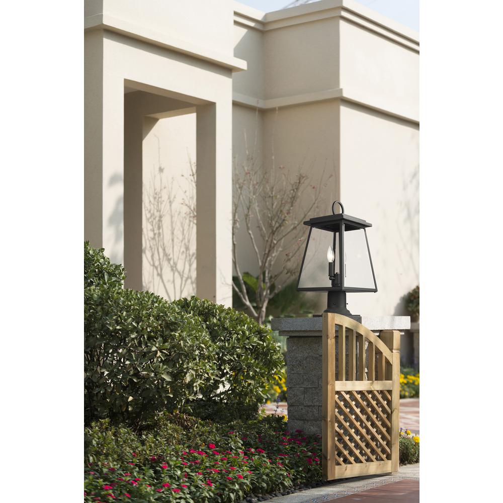 2 Light Outdoor Pier Mounted Fixture. Picture 8