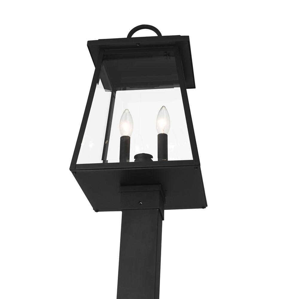 2 Light Outdoor Post Mounted Fixture. Picture 4